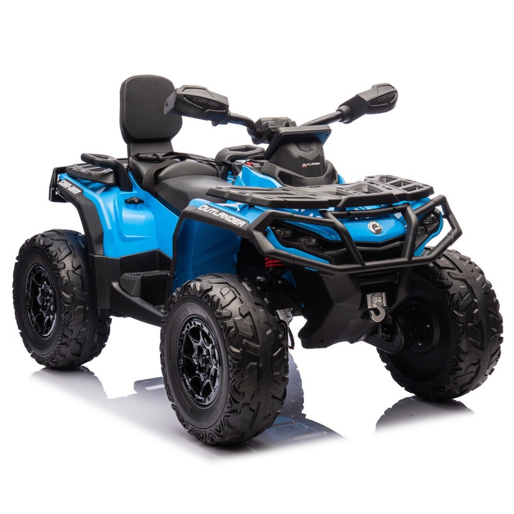 ATV, Quad Can Am Outlander 4x4 DK-CA005, albastru, 115x67,5x71cm, set pentru copii