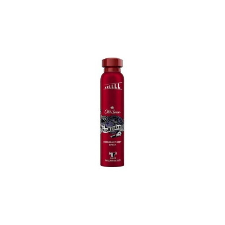 Deodorant spray Old Spice Nightpanther, 250ml, pentru barbati, aroma intensa