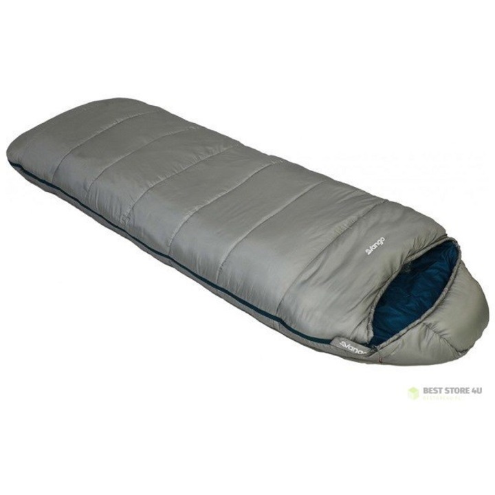 Sac de dormit Vango Nitestar Alpha 300 Quad, 2 kg, 215x80cm, gri