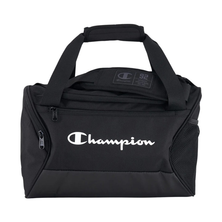 Geanta de voiaj Champion Extra Small Duffel, neagra, 38x29x24cm, capacitate 20l