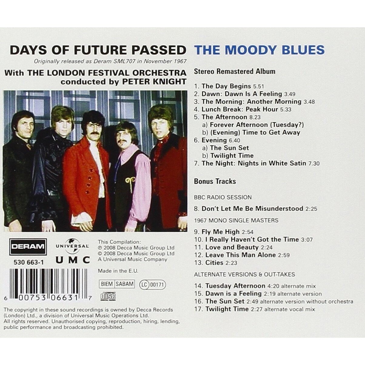 Moody Blues - Days Of Future Passed - CD