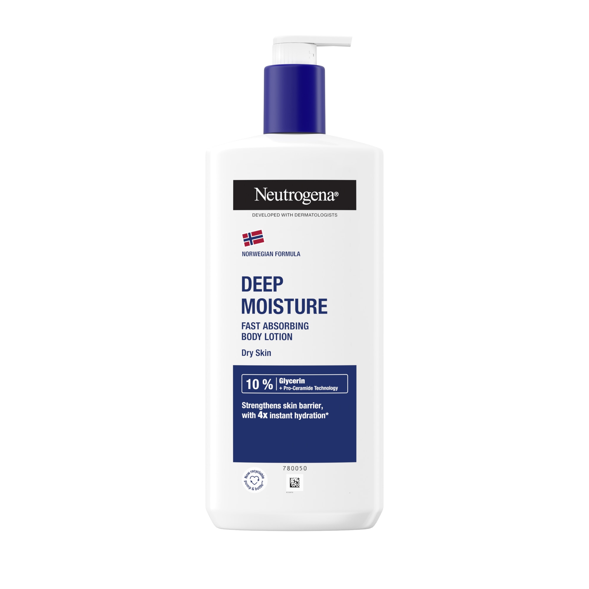 Lotiune de corp Neutrogena Deep Moisture pentru piele uscata, 400 ml