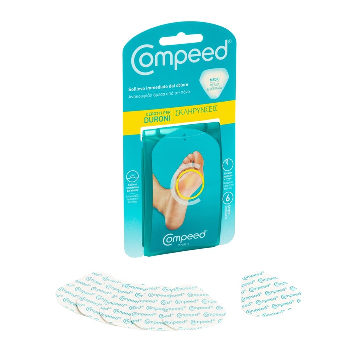 Plasture Compeed Callus, M, 6 buc - eMAG.ro