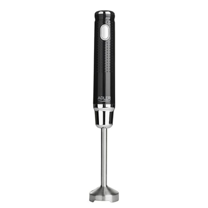 Mixer electric de mana, 15W, 220-240V, negru, 7x29cm, set mixer manual