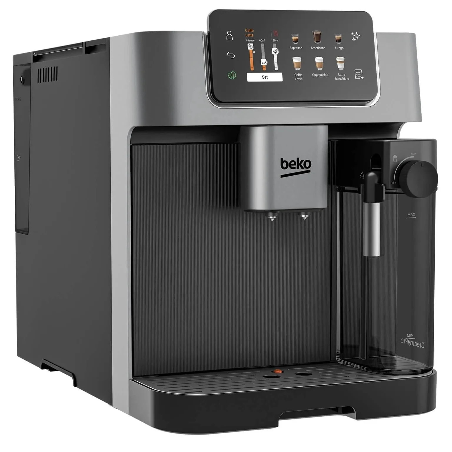 Espressor automat BEKO CaffeExperto CEG7348X, 2l, 1350W, 19 bar