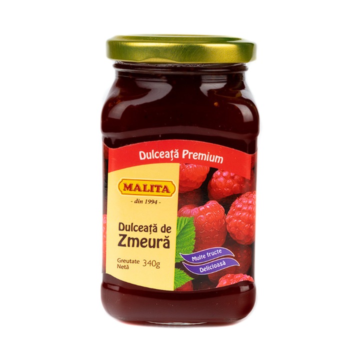 Dulceata de zmeura, Malita, 3x340g