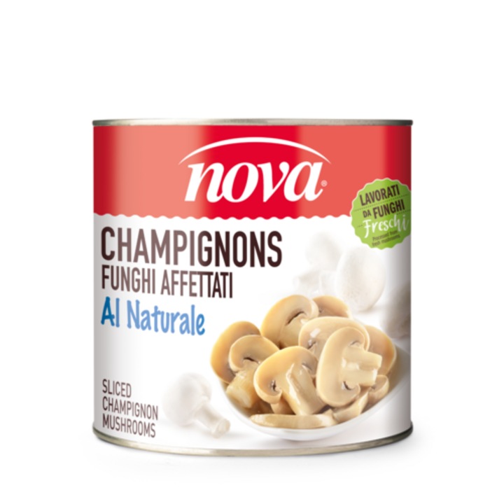 Ciuperci Champignons feliate, NOVA, 2, 5Kg