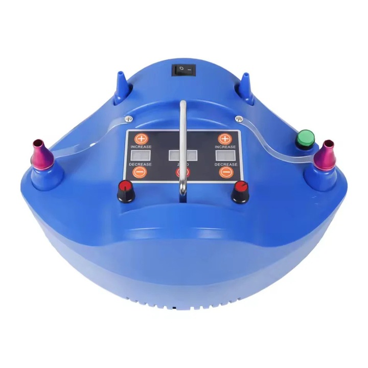 Електрическа помпа за балони 1200W, синя, комплект 30x20x16см