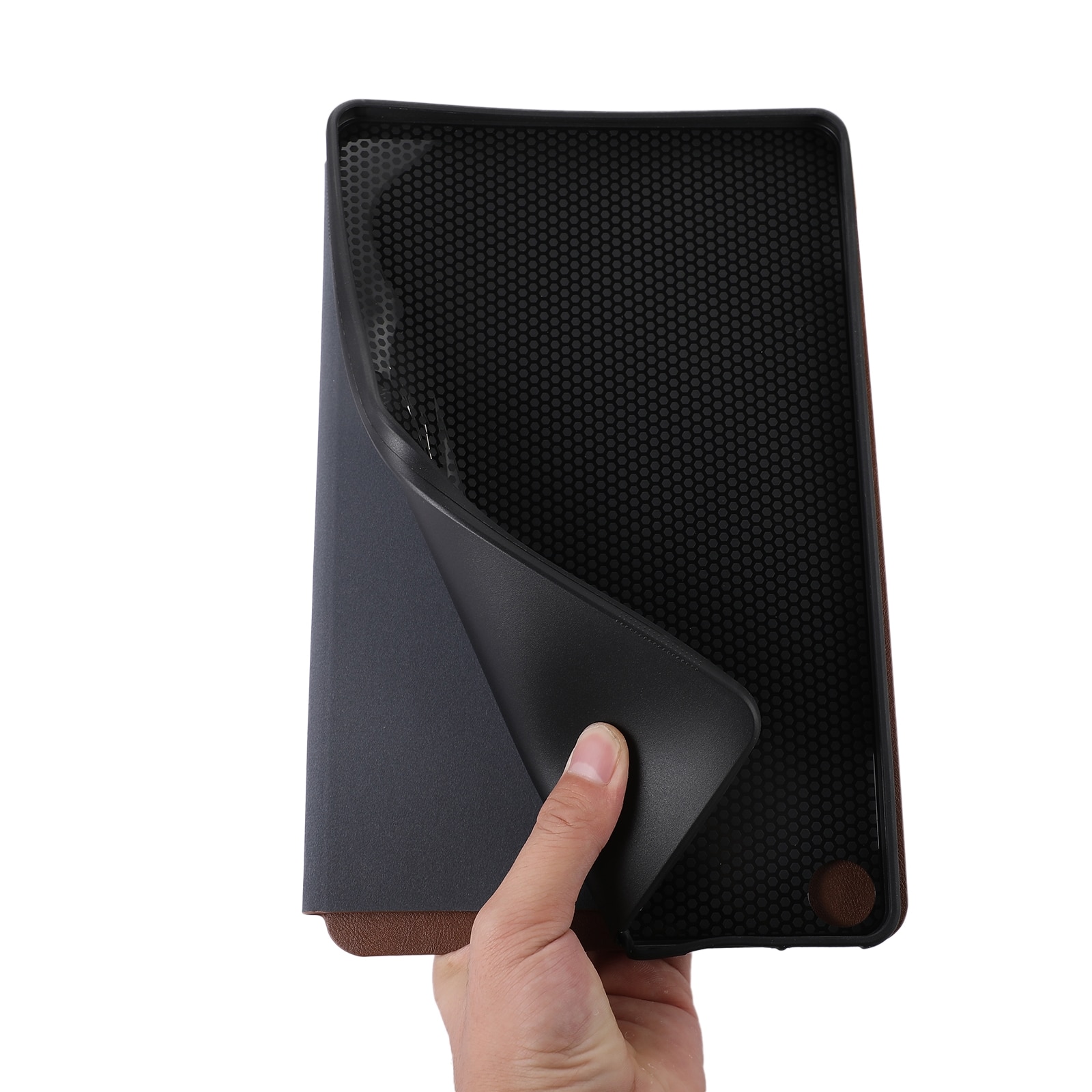 Husa tableta pentru Amazon Fire Max 11, TPU flip, protectie din piele, culoare rosie