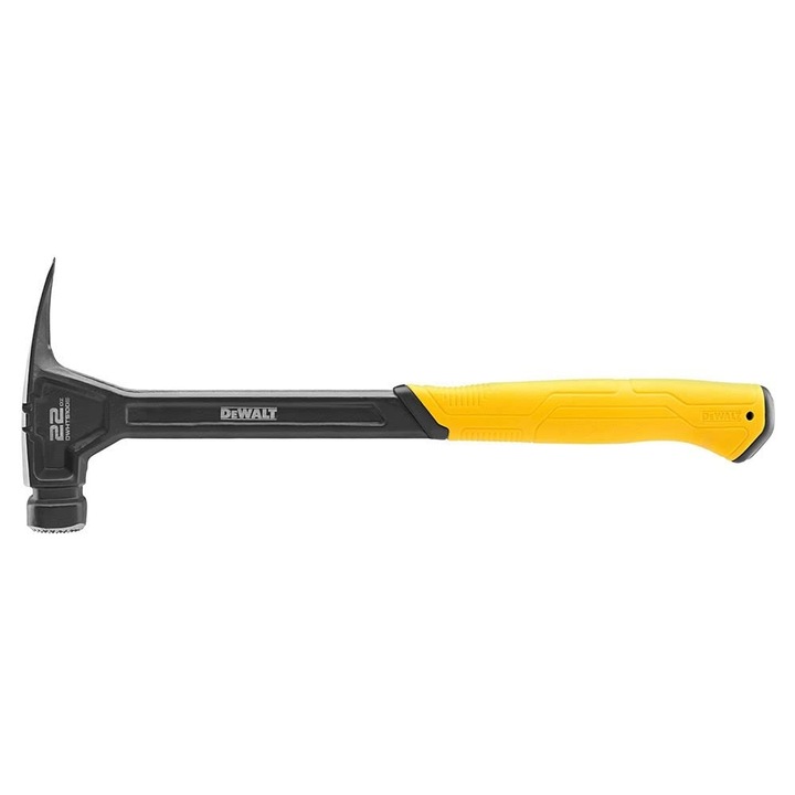 Ciocan, DeWALT, Otel, 620 g, Negru/Galben