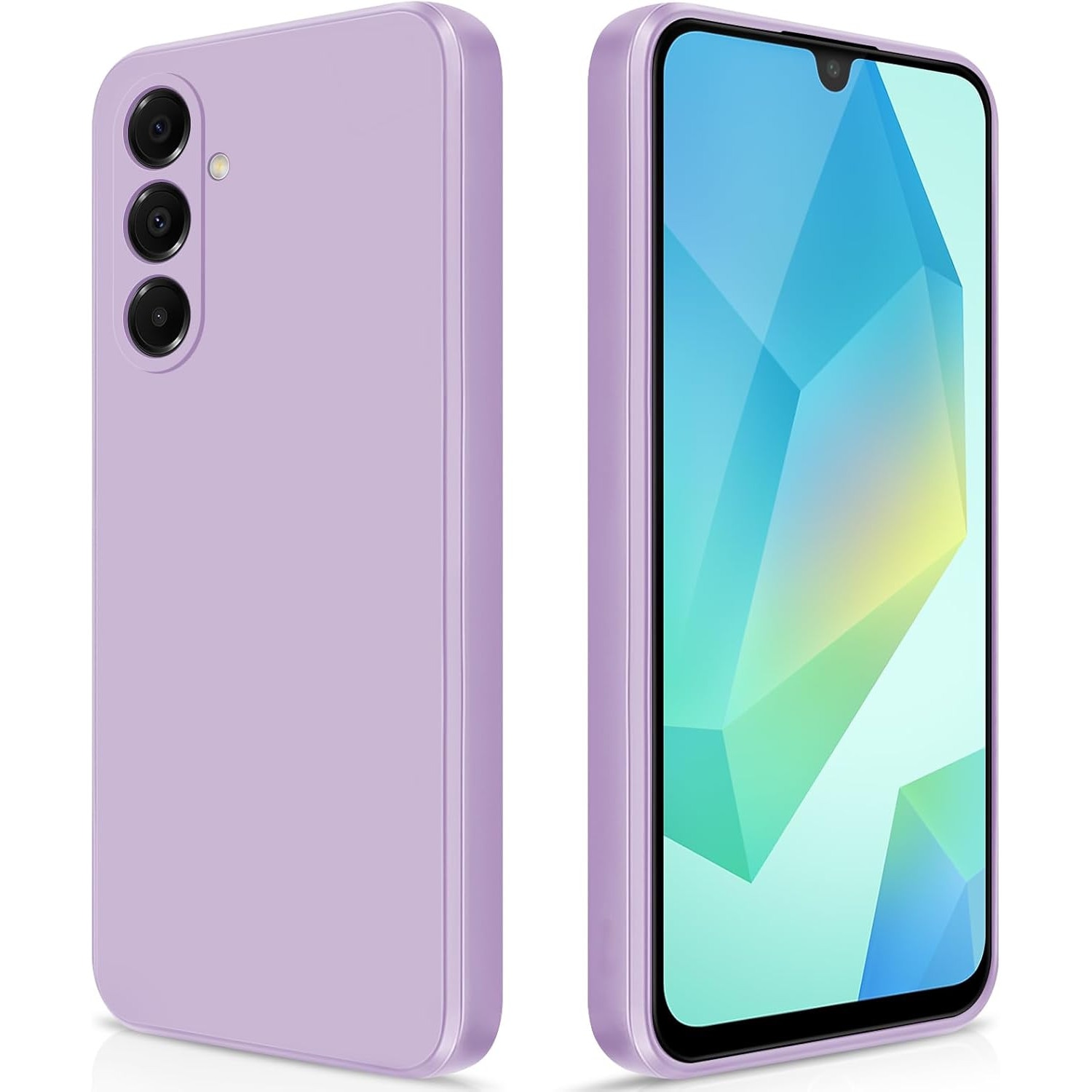 Husa pentru Samsung Galaxy A16, silicon lichid, Calitate Premium, Interior din Microfibra, Protectie Sporita, Antisoc, violet