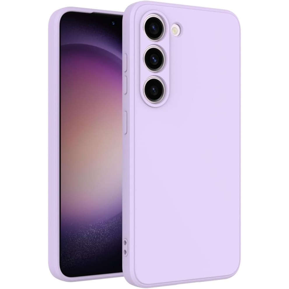 Husa pentru Samsung Galaxy S24, silicon lichid, Calitate Premium, Interior din Microfibra, Protectie Sporita, Antisoc, Violet
