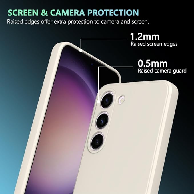 Husa pentru Samsung Galaxy S24, silicon lichid, Calitate Premium, Interior din Microfibra, Protectie Sporita, Antisoc, ALB