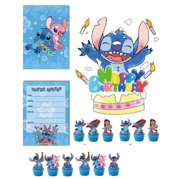 Set Accesorii pentru Petrecere, 23 Piese, Multicolor