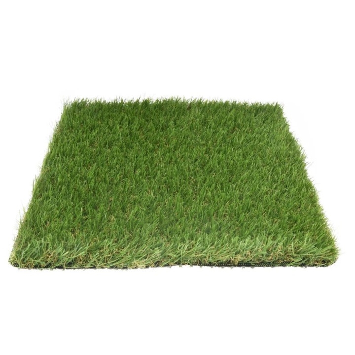 Gazon artificial decorativ e-SWC® pentru exterior, rola 2 x 4 m, H 25 mm