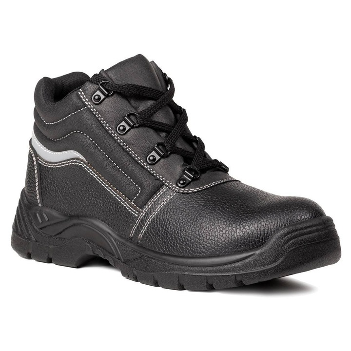 Светлоотразителни предпазни обувки NACRITE S1P със стоманено бомбе и ламинат 47