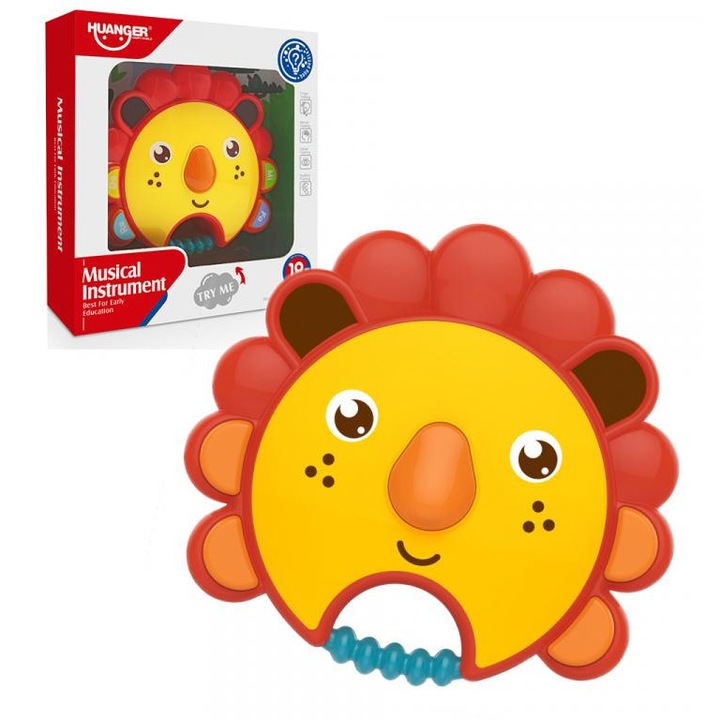 Huanger 3365574 Music World: Zenélo oroszlán pajti