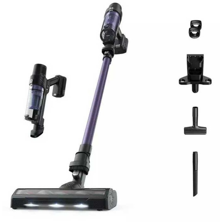 Aspirator fara fir Tefal X-PERT, 140 W, 45 min autonomie, 2,32 kg, cu perie pentru canapea si duza pentru colturi