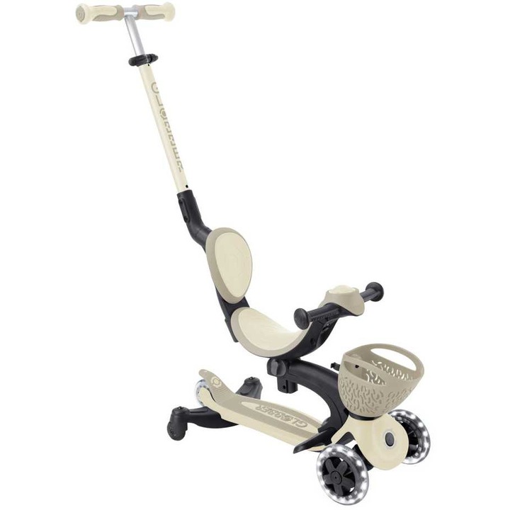 Тротинетка Globber Go-Up Baby Lights 360, 3 в 1, 13x56 см, максимално тегло на потребителя 50 кг