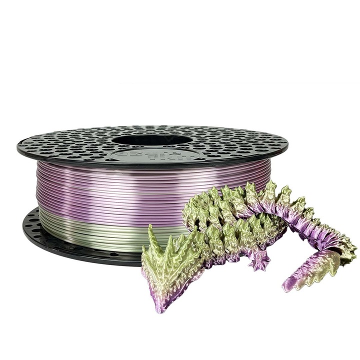 Filament AzureFilm Pla Silk Rainbow Tricolor Lavanda 1.75 mm 1 KG
