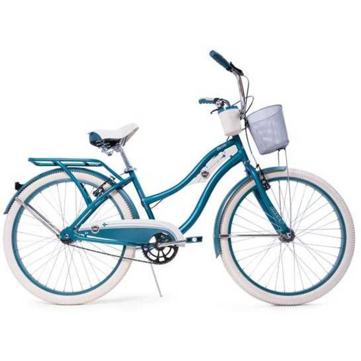 Дамски велосипед Huffy Deluxe Cruiser Hybrid, 26", Emerald, 155 - 175 см