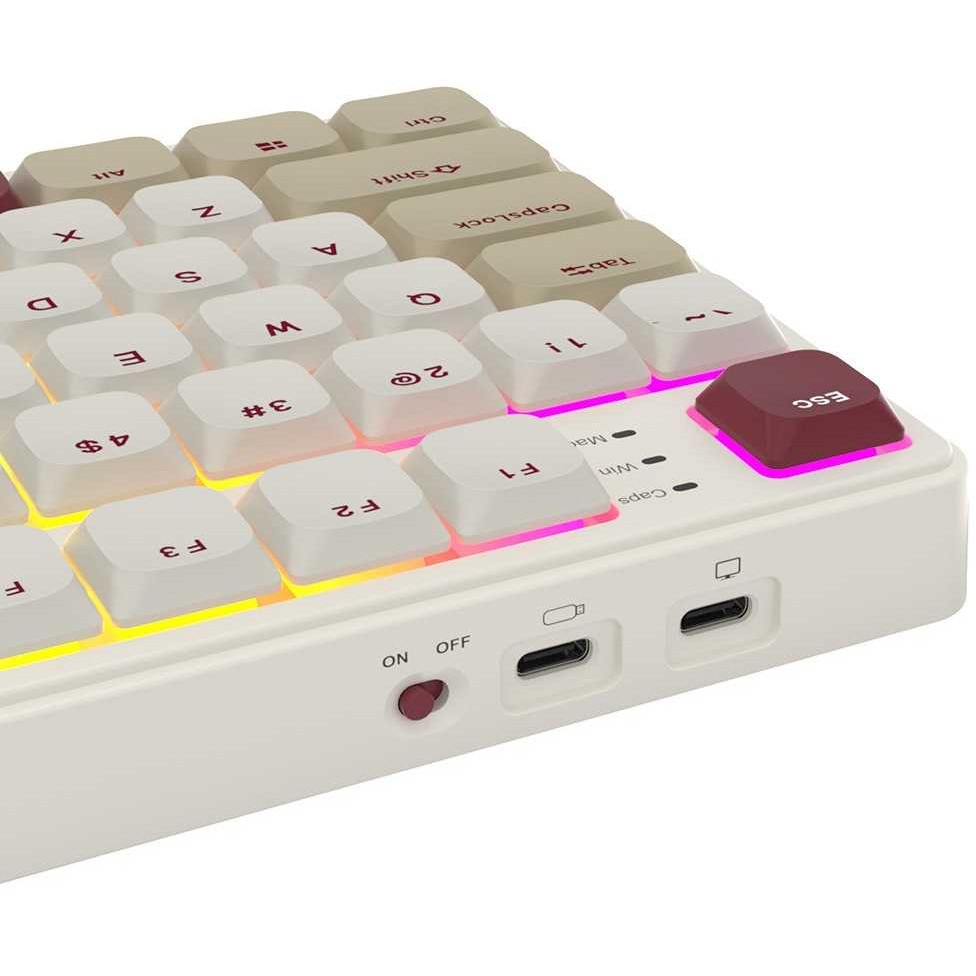 Tastatura Royal Kludge RK N80, RGB, US - eMAG.ro