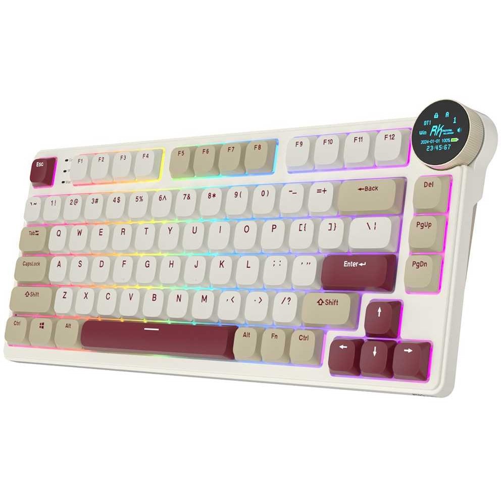 Tastatura Royal Kludge RK N80, RGB, US - eMAG.ro