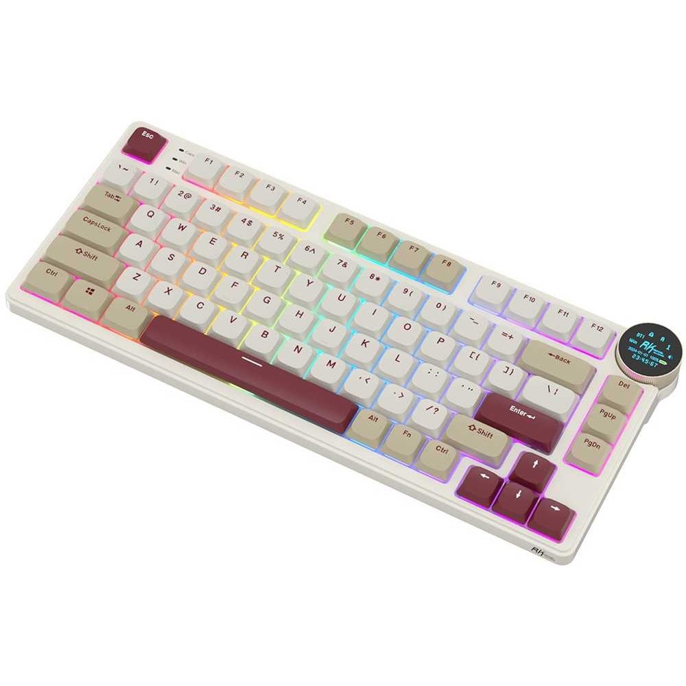 Tastatura Royal Kludge RK N80, RGB, US - eMAG.ro