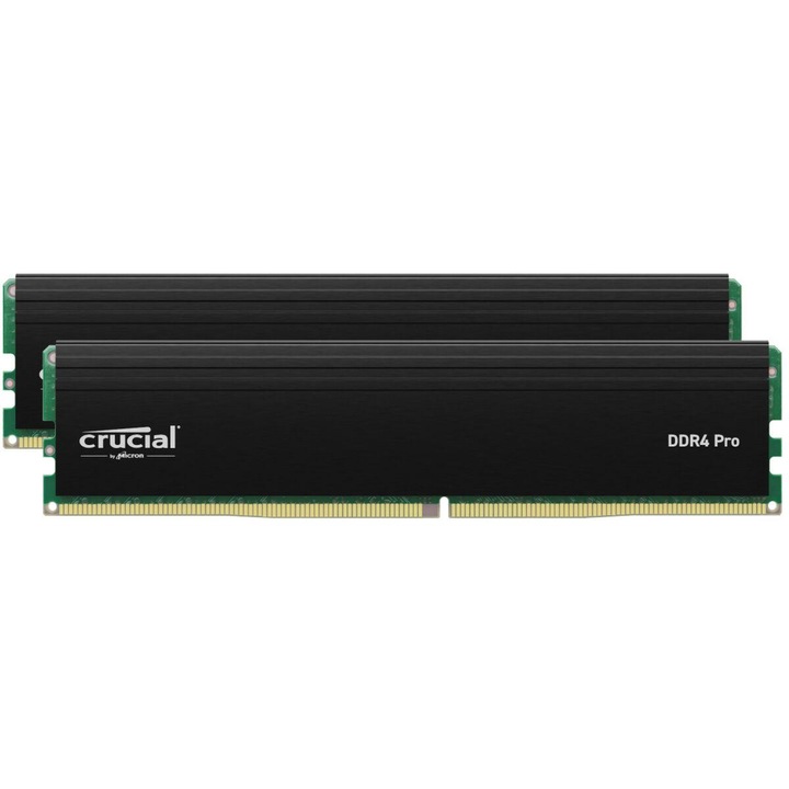 Memorie RAM Crucial Pro, 32GB, DDR4, 3200MHz, 2 module, nebufferizat