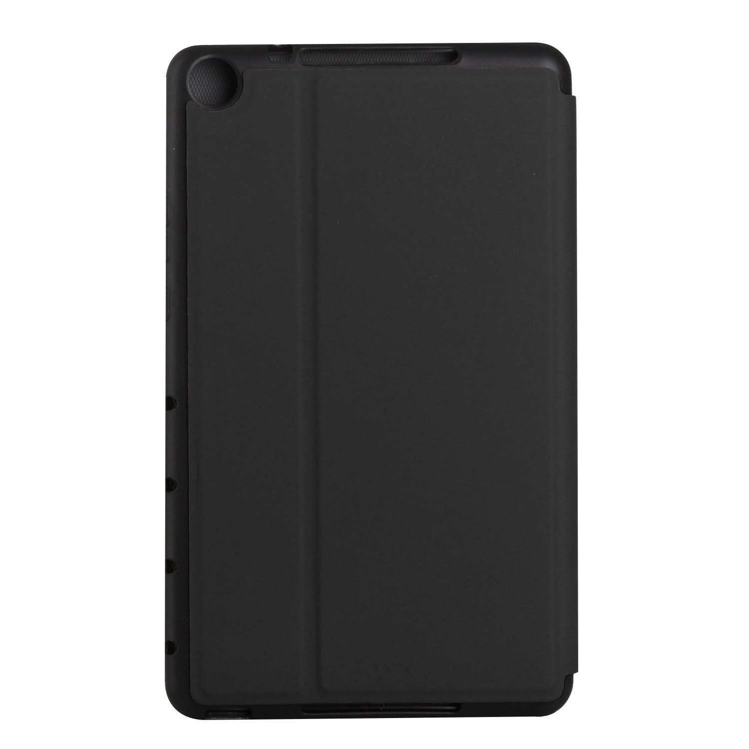 Husa tableta pentru Huawei MediaPad M5 Lite 10.1, piele, pliere dubla orizontala, cu suport si functie de sleep/wake-up, negru