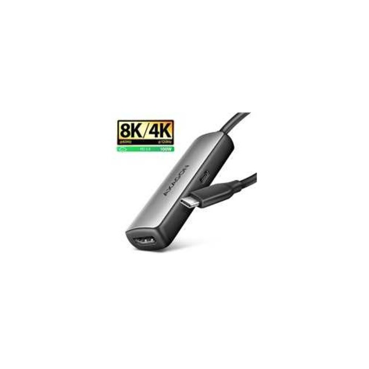 HDMI adapter, Axagon, USB-C, 0,16 m
