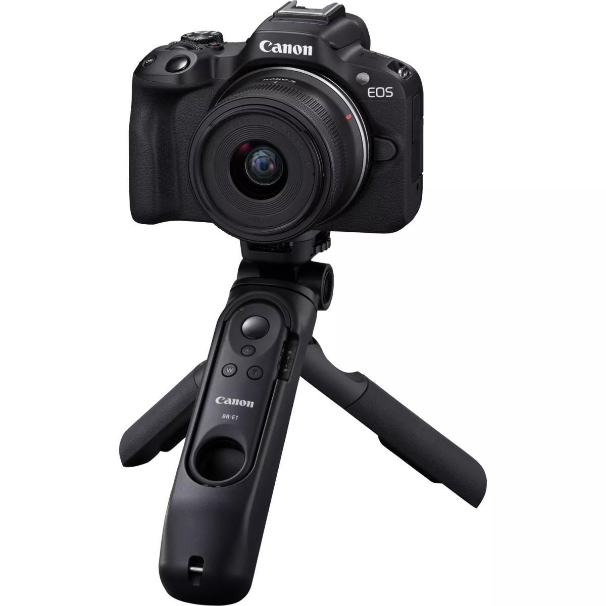 Aparat foto Mirrorless Canon EOS R50, 24.2 MP, stabilizator de