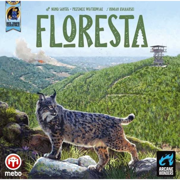 Floresta társasjáték, Arcane Wonders, erdőgazdálkodás, tűzvédelem, többszínű