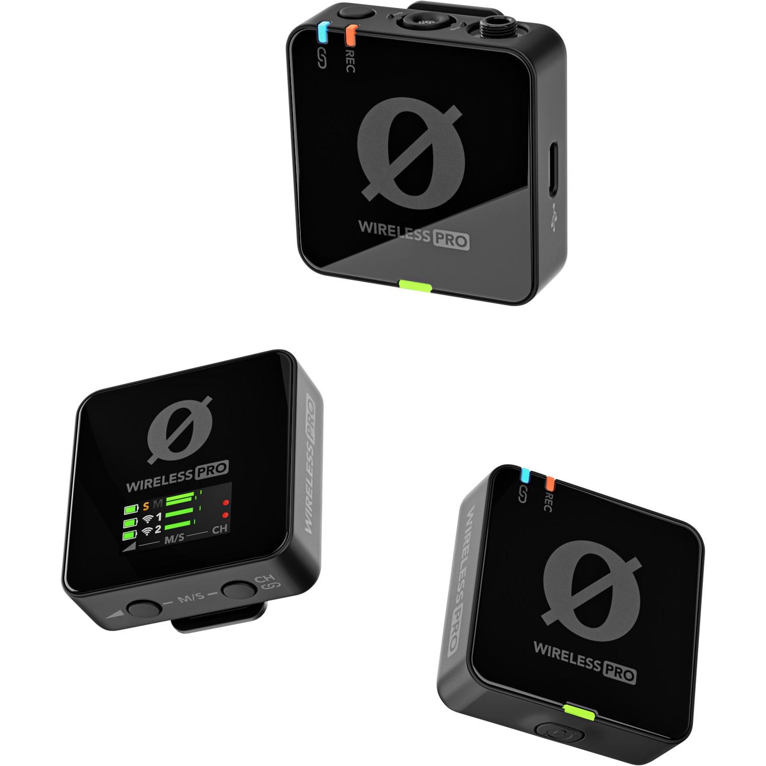Microfon wireless Rode Wireless PRO, 2 Lavalier II, 32 GB, 260 m