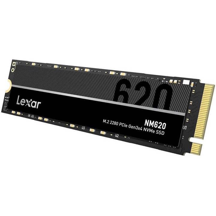 SSD Lexar NM620 2TB, 3000 MB/s scriere, 3300 MB/s citire, M.2, PCIe, NVMe