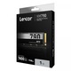 SSD Lexar NM790, 1TB, M.2, PCIe, Gen4 NVMe, 6500MB/s, 7400MB/s, multicolor
