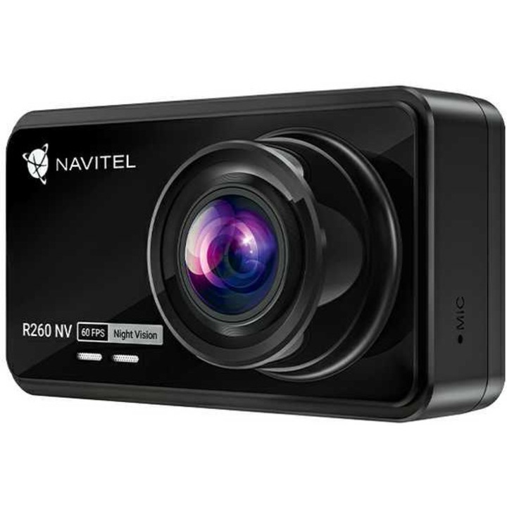 Видеорегистратор Navitel R260 NV, 60fps, Full HD, 1080, паркинг режим, черен