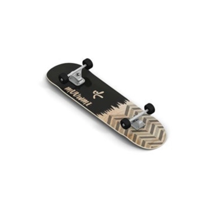 Skateboard, Muuwmi, lemn, bej/negru