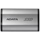 Външен SSD диск ADATA SD810 2TB USB-C, 2000 MB/s, сребрист цвят