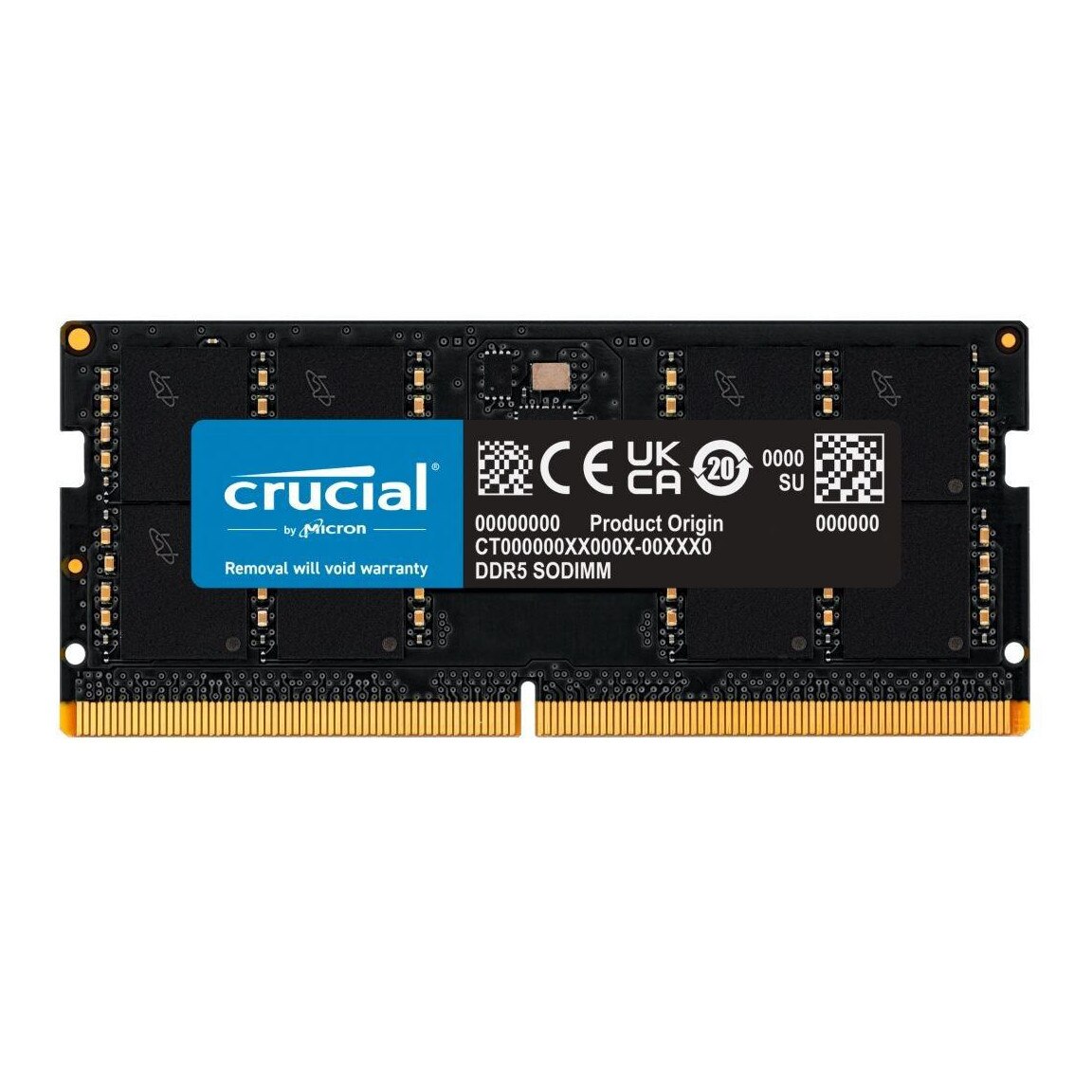 Memorie Notebook Crucial 32 GB DDR5 4800 MHz SO DIMM 262 contacte