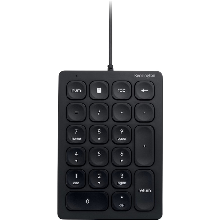 Kensington K79820WW цифрова клавиатура, USB, 90 см, черна