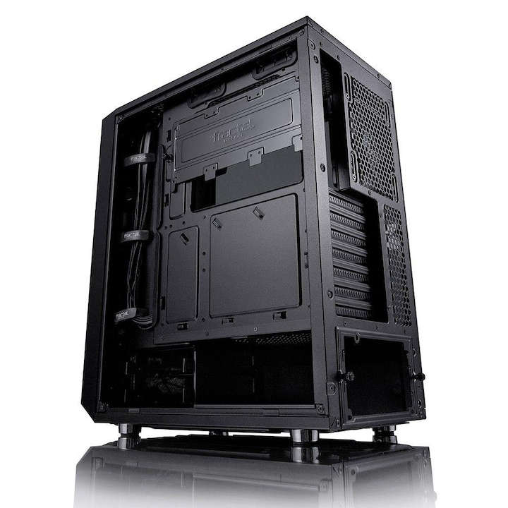 Carcasa Chieftec UE-02B, Midi Tower, ATX/mATX 350W, Negru
