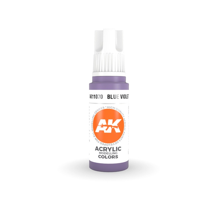 17ml akrilfesték, AK interaktív, kékeslila, standard