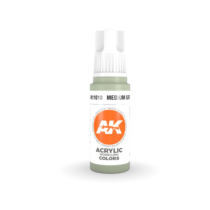 17ml akrilfesték, AK interaktív, középszürke