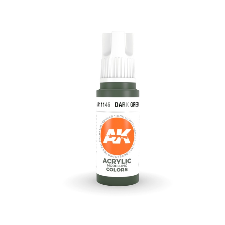 AK interaktív akrilfesték, 17 ml, zöld