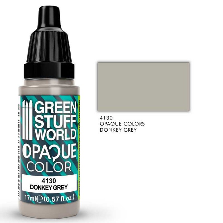 Opál modellfesték, GREEN STUFF WORLD, 17 ml, szürke
