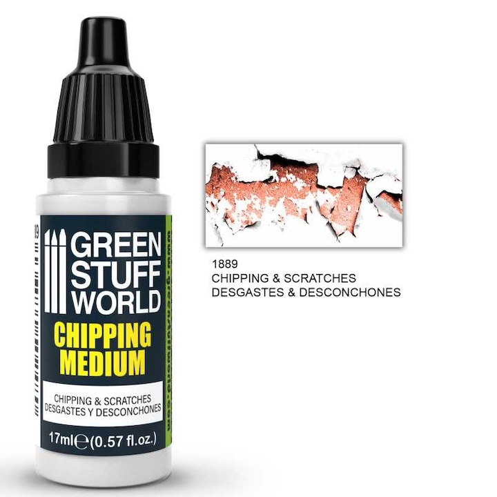Chipping Medium - GREEN STUFF WORLD, kopás effekt, 17ml