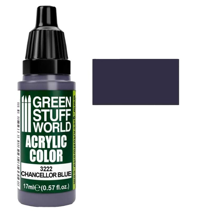 Green Stuff World akrilfesték, Maxx Formula, Chancellor Blue, 17 ml