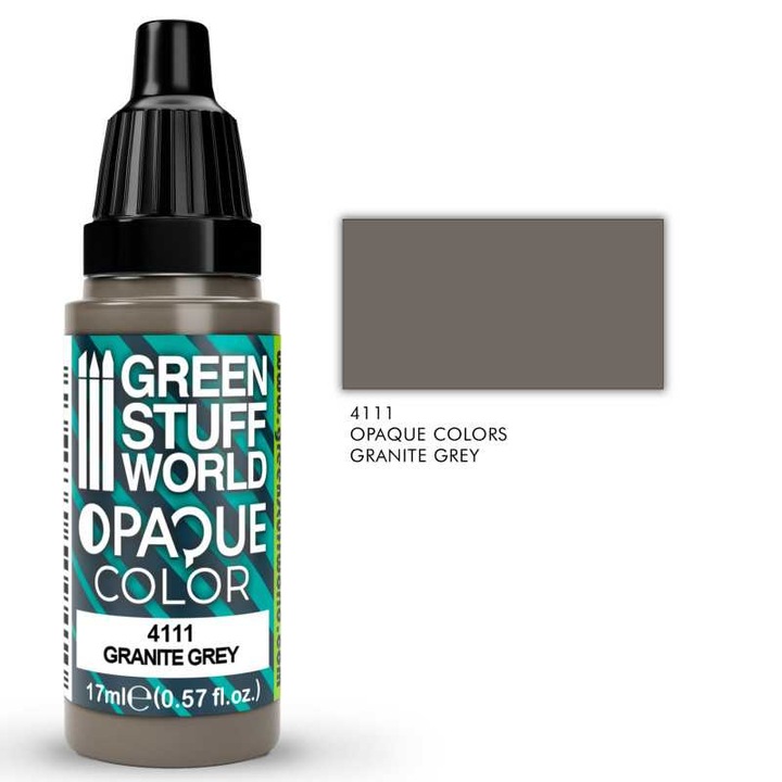 Extra átlátszatlan festék - GRÁNIT SZÜRKE 17 ml, GREEN STUFF WORLD