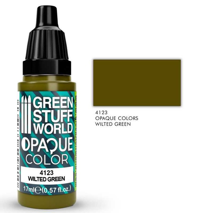 Opál modellfesték, GREEN STUFF WORLD, 17 ml, zöld